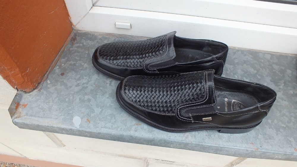 Super eleganckie półbuty męskie skóra marki Gallus roz 42,5 (9)