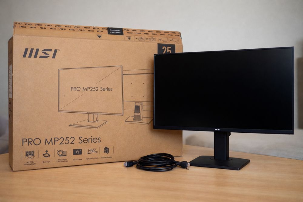 MSI PRO MP252 Series Monitor (25")