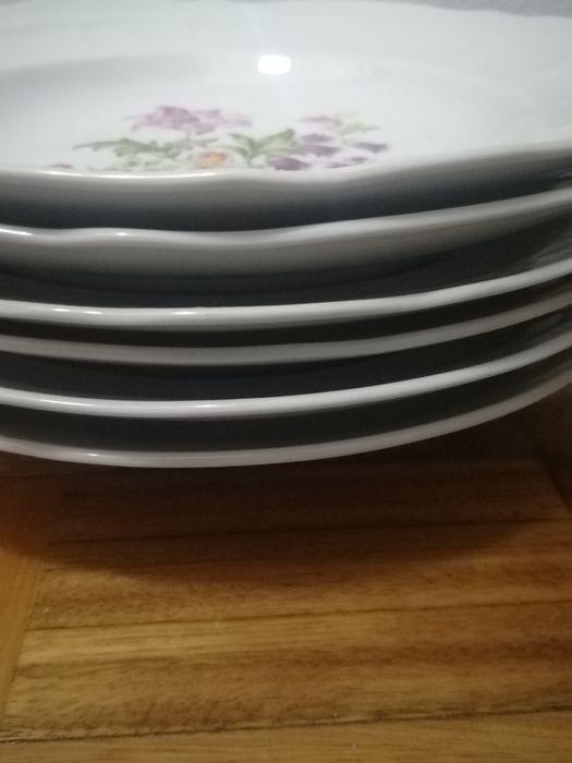 Pratos refeição Coimbra Portugal 6 pratos