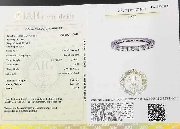 Anel de ouro com 24 diamantes. Com 20% DESCONTO EXTRA!!!