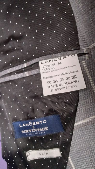 Marynarka Lancerto roz.54. JAK NOWA.