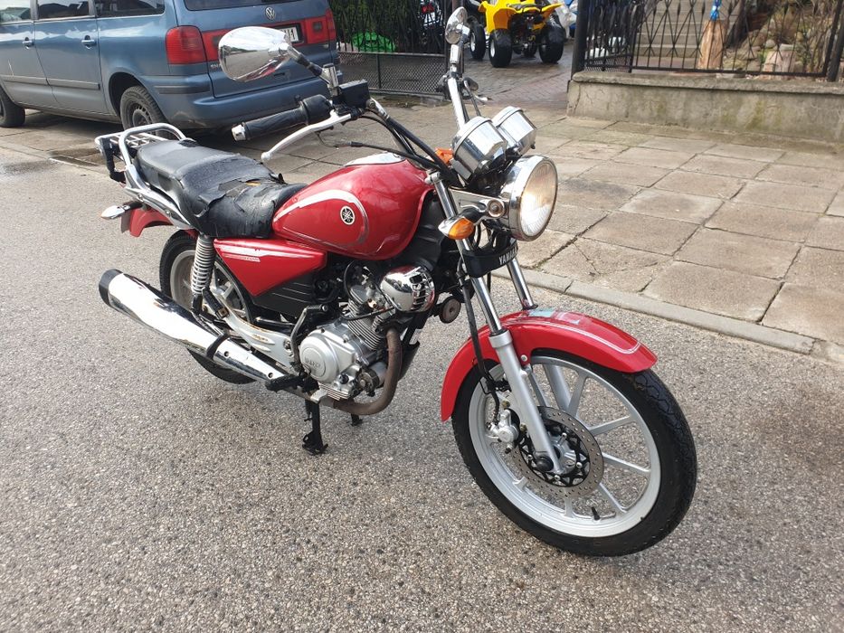 Yamaha YBR 125 Custom 2013r sprawna, do poprawek wizualnych