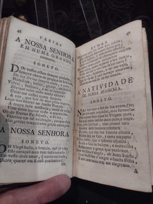 Varias Rimas ao bom Jesus e a Virgem Gloriosa sua Mae 1770