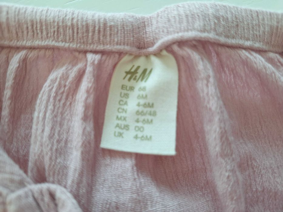 Pajac Body Rampers H&M r.68 4-6m