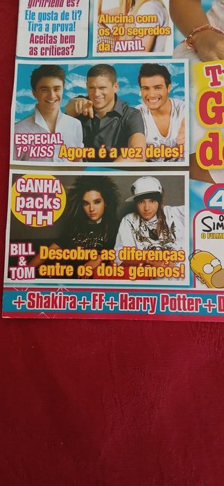 Capa + Entrevista Tokio Hotel