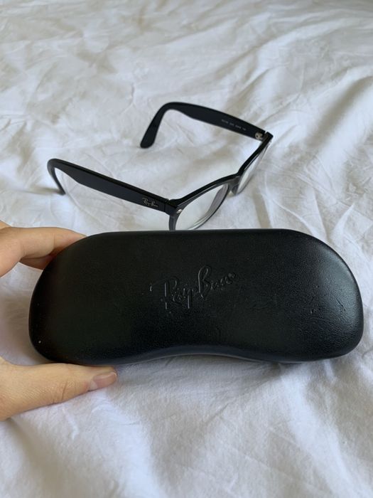 Okulary - oprawy czarne Rayban