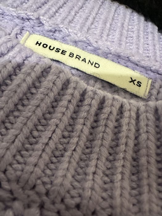 Свитер House светер лавандовий xs-s в идеалі