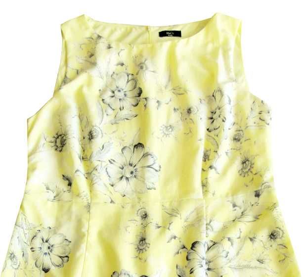 Bonmarche sukienka do pracy klasyczna midi rozmiar 46