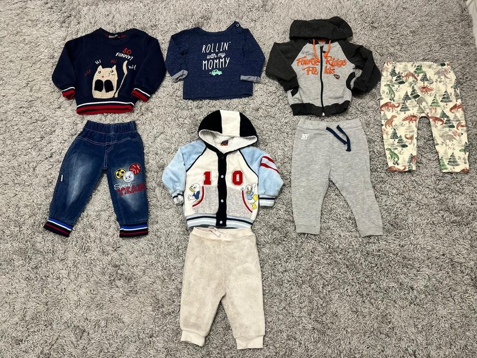 Дитячий одяг на хлопчика 74-80 см на 6-12 місяців