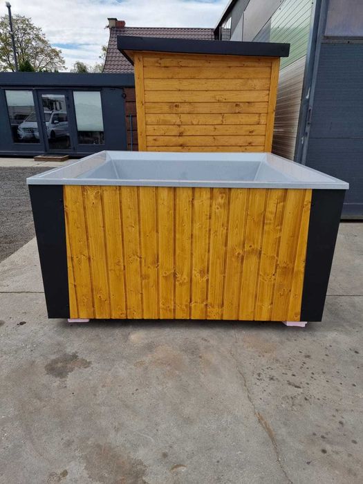 Balia ogrodowa Piramida piec zewnętrzny 28kW jacuzzi