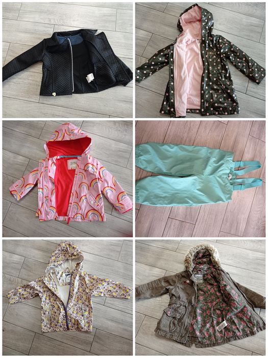 Дитячі куртки, штани для дівчинки, весна-осінь, 1,5-3 роки