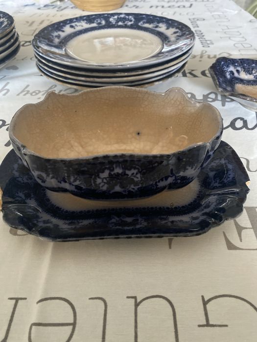 Serviço de jantar loiça da fábrica de Sacavém