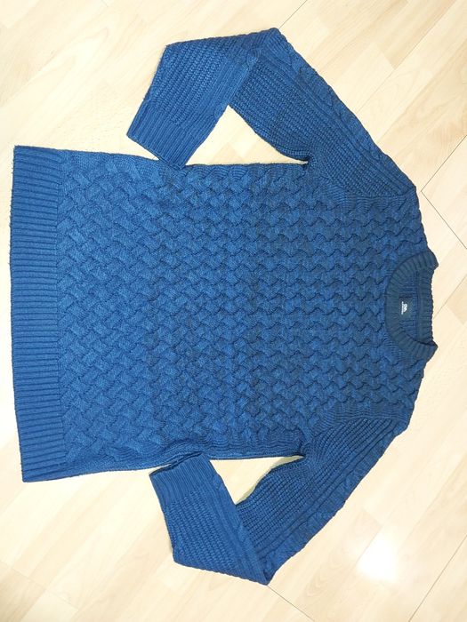 Sweter pleciony meski xl  clockhouse C&A ciepły L