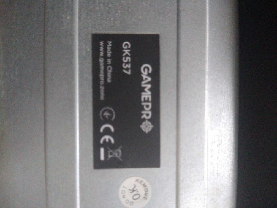 Клавиатура игровая GamePro GK537 Keyboard клава