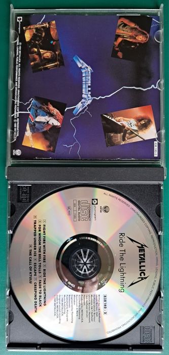 Metallica - Ride the lightning cd.