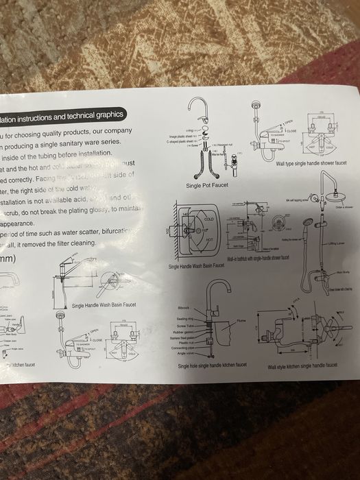 Torneira de cozinha  Nova