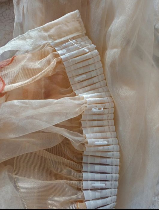 Conjunto 2 cortinados para varão