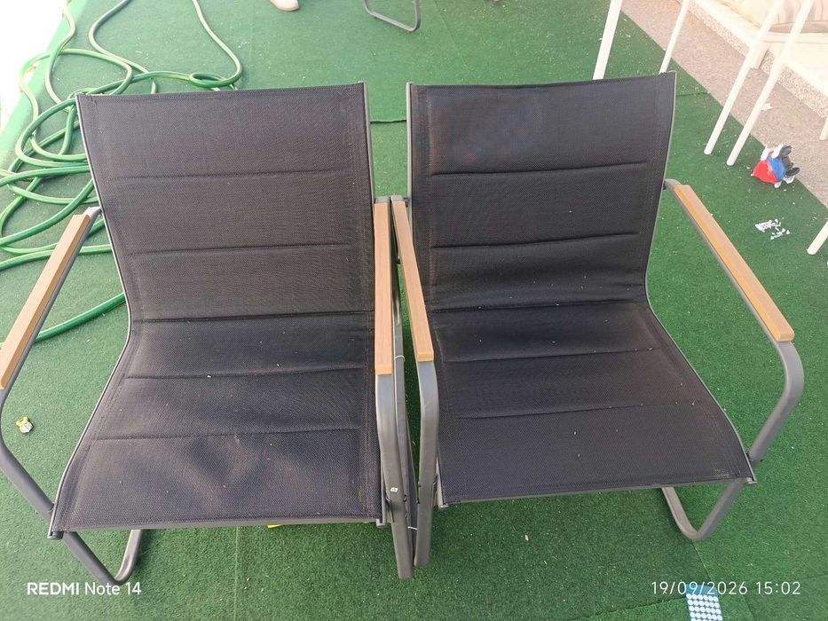 Conjunto de mesa de jardim