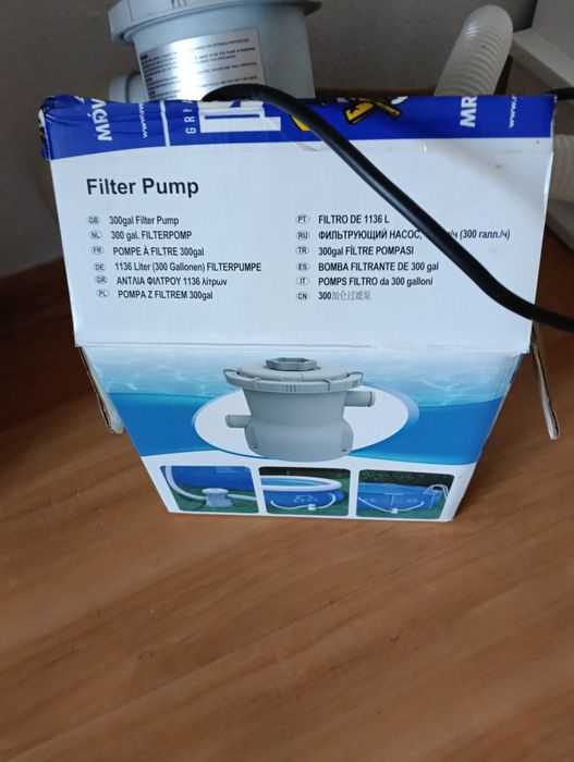 Pompa z filtrem do basenu