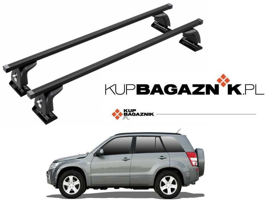 Bagażnik Dachowy SUZUKI Grand Vitara SUV 2005 do 2015 bazowy relingi