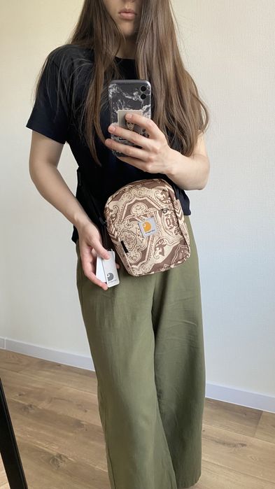 Сумка Месенджер Carhartt Verse Brown кархарт +подарунок брелок