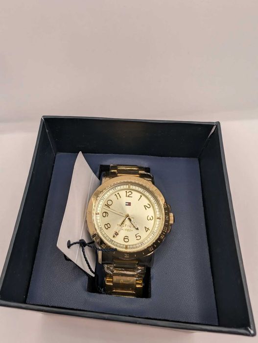 Zegarek damski Tommy Hilfiger złoty elegancki