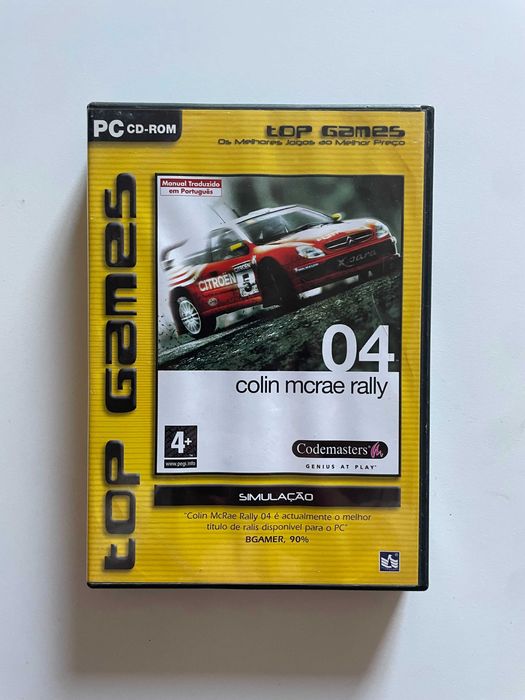Colin McRae Rally 4 Disc Set PC (2004 Retro Game)
