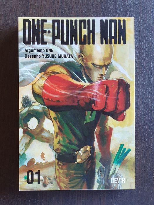 Mangá One Punch Man Vol.1-2 em português