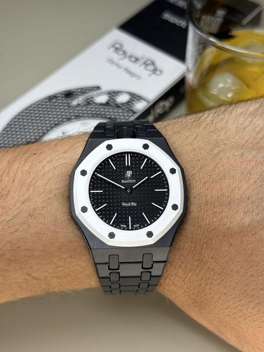 Royal Pop Swatch Audemar ademar Ocho negro в Киеве
