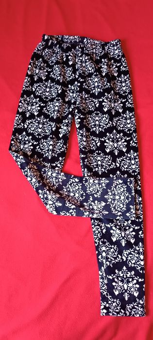 Spodnie welurowe oceplane fyv xxl