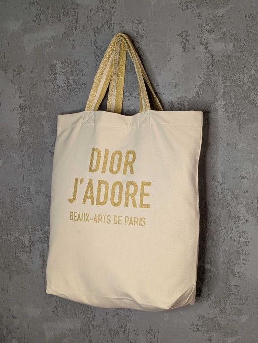 Oryginalna torba shopperka Dior J'adore / VIP Gift z poświatą złota