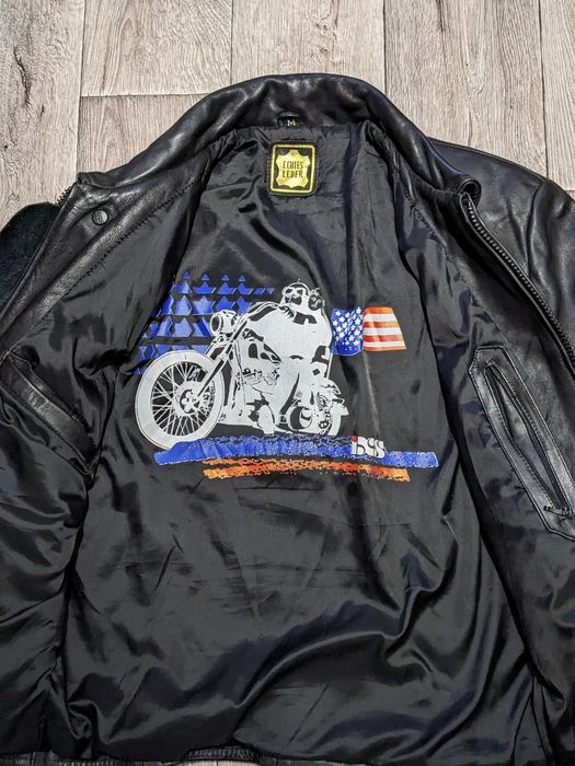 Вінтажна байкерська куртка косуха IXS p M