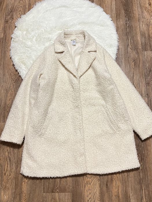 Шубка Тедді молочного кольору