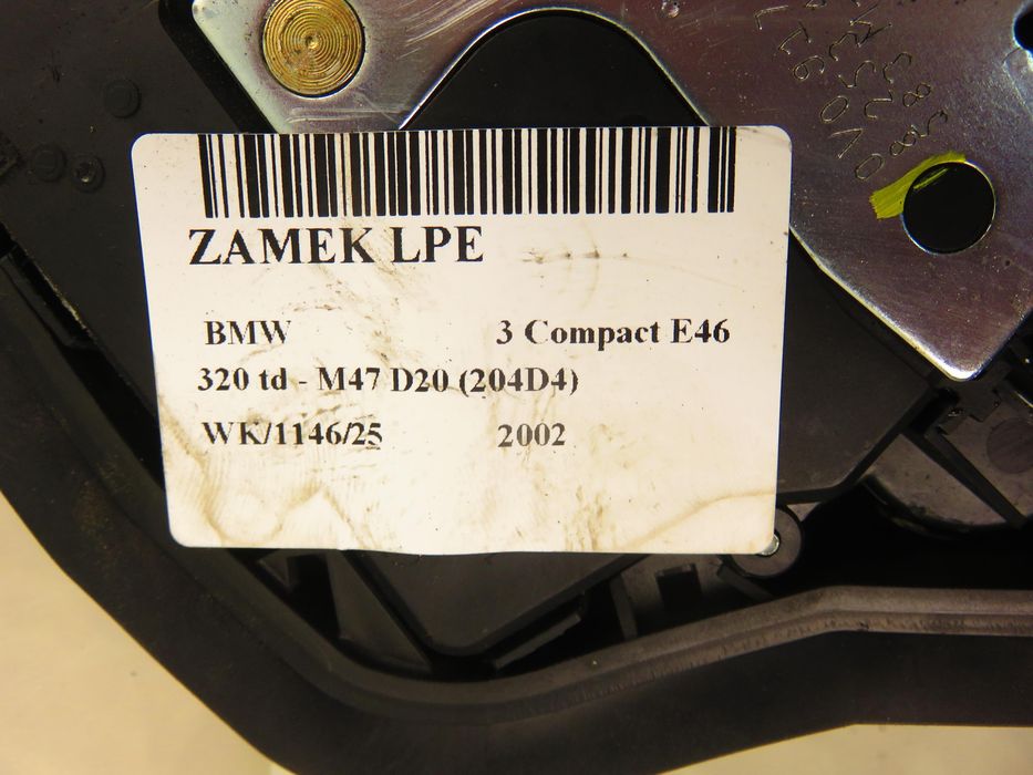 Zamek Lewy Przedni Bmw 3 Compact E46