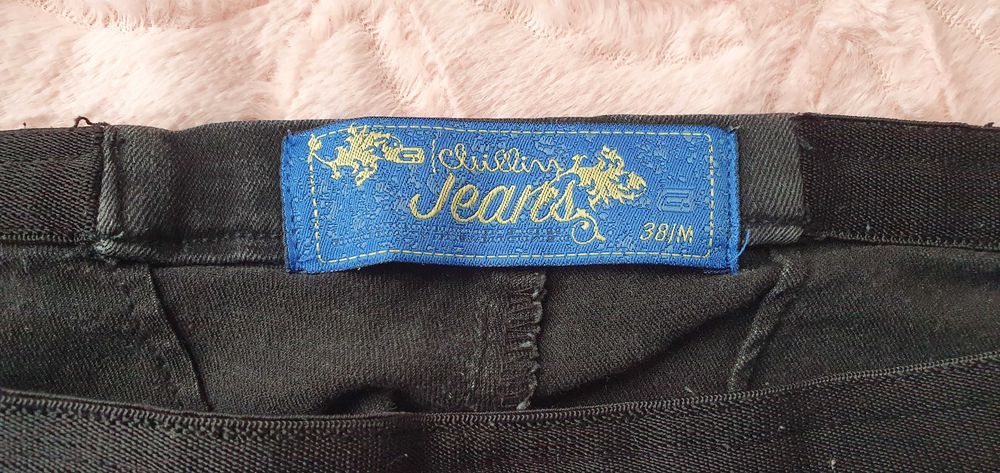 Damskie spodnie jegginsy jeansowe rozmiar 38