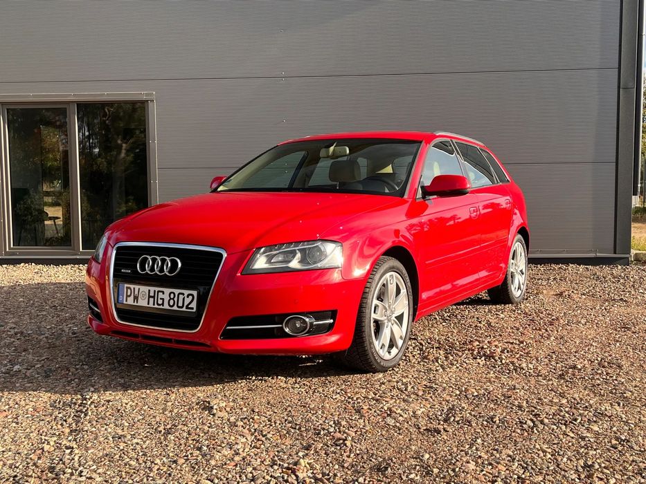 Audi A3 Sportback Quattro • Jasne Skóry • Klima • Xenon • Gotowy do rejestracji