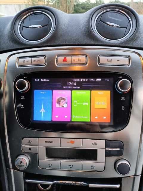 NOVOS: Auto Rádio GPS FORD (7") • ANDROID 15 • BT • USB • WIFI Focus Mondeo | CARPLAY • ANDROID AUTO