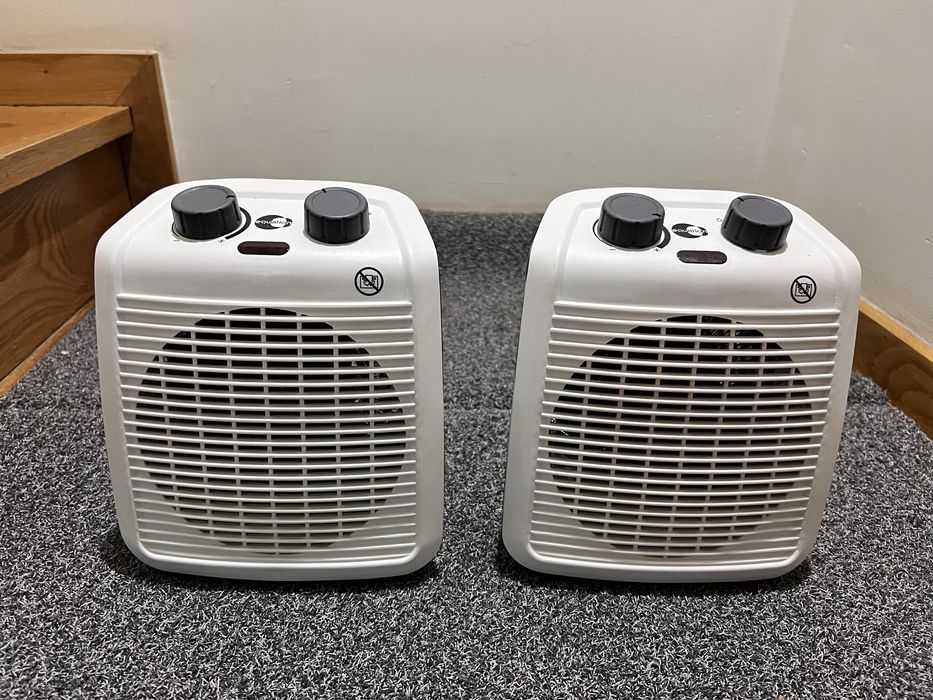 2 termoventiladores novos da leroy merlin