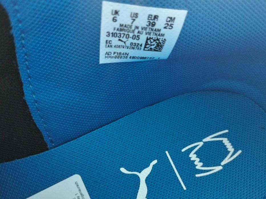 Sapatilhas original nova da Puma nº39 de menino