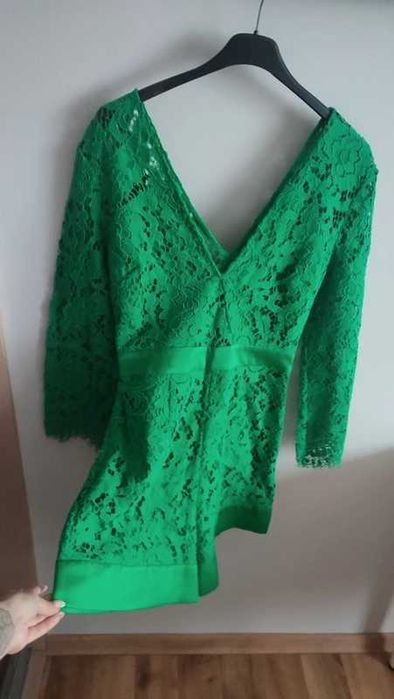 XL Guess kombinezon zielony koronkowy marciano