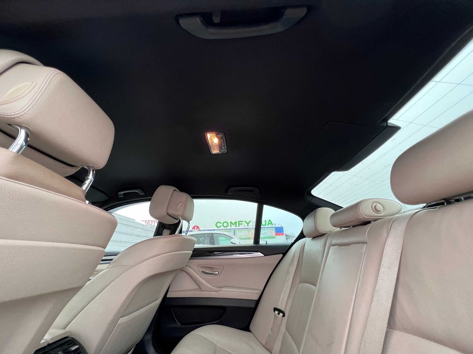 Чорний потолок BMW F10 Козирки Плафони