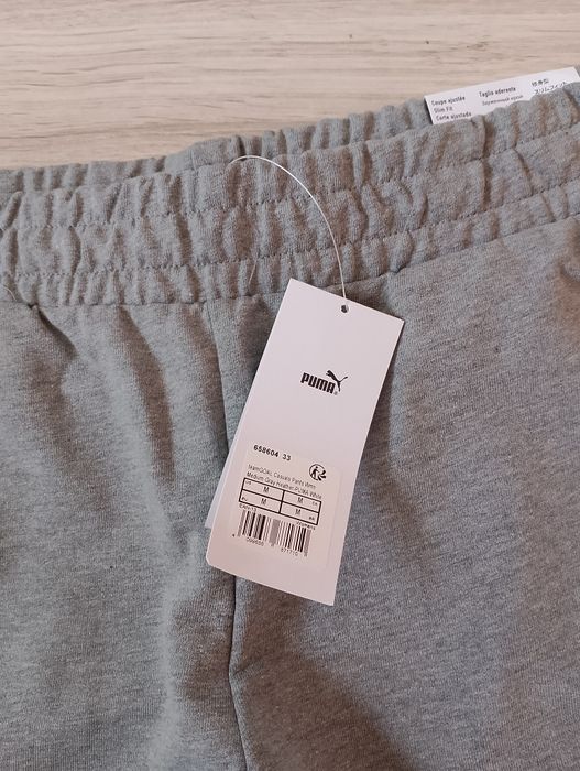 Spodnie dresowe puma rozm M, slim fit