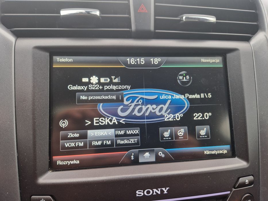 Radio sync2 ford mondeo mk5 focus kuga c max f150 fusion
