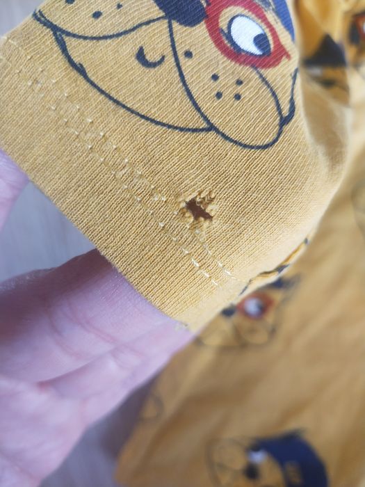 Bluzka t-shirt z długim rękawem chłopięca Pepco 104