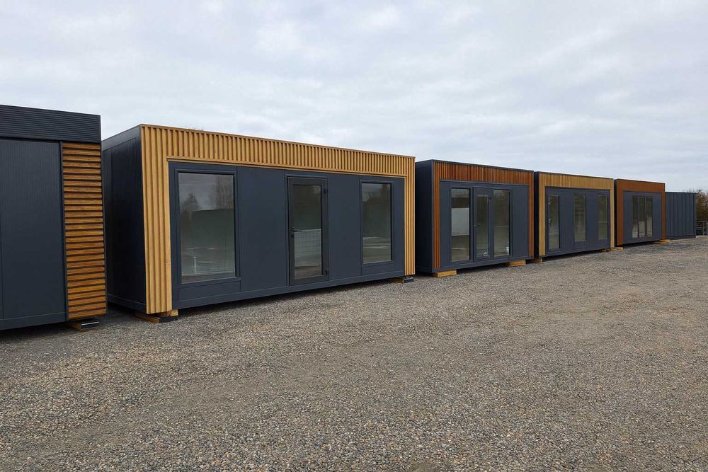 Kontener biurowy 3x7  Janów Lubelski   handlowy mieszkalny pawilon