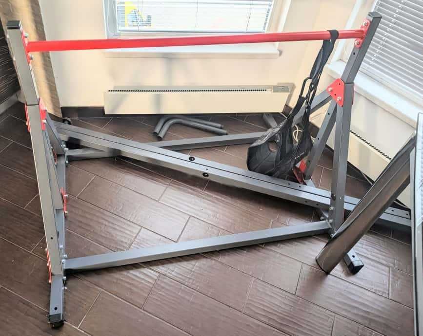 Stacjonarny drążek i poręcze Hop-Sport HS-1015K