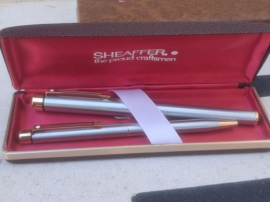 Canetas tinteiro Sheaffer Targa aparos 14K