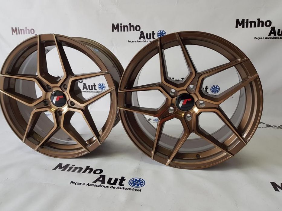 Jantes Japan Racing (JR34) em 18 Platinium Bronze