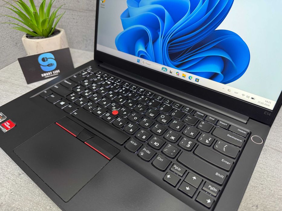 8gb ddr4/Стильний ноутбук Lenovo E14 Gen3/Ryzen 5/256gb ssd