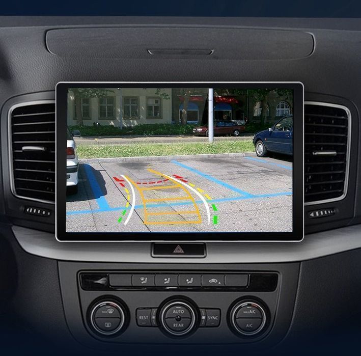 VW Sharan 2012–2018 – Radio Android 15 10.33" CarPlay Android Auto GPS Nawigacja Stacja Multimedialna WiFi Bluetooth DSP 4G LTE PL 4GB/64GB